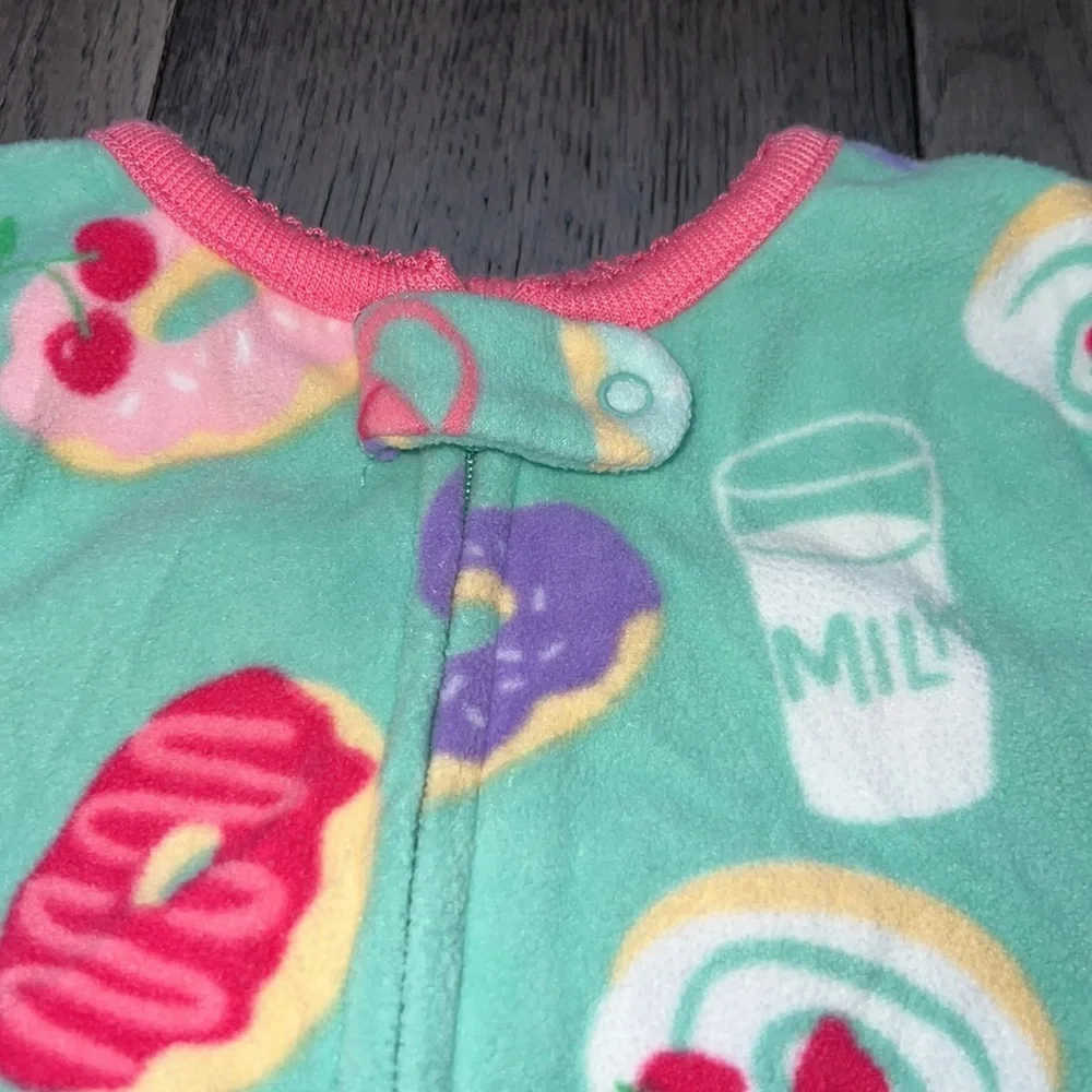 Carter’s/Little me bundle of long sleeve fleece like pajamas